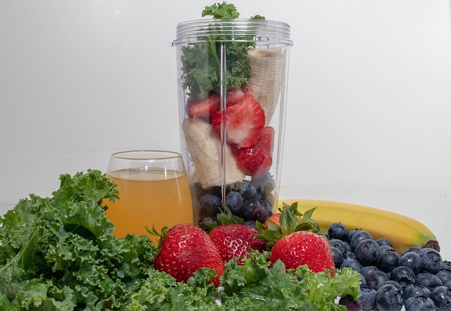 Pita ya fruit smoothie being poured into a glass