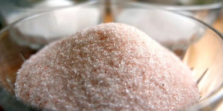 salt and stone product display