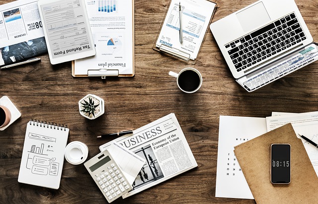 SBA loan application form being reviewed