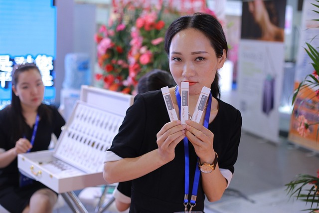 SKIMS product display showing range of skin-tone shades