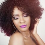 textured curly bob