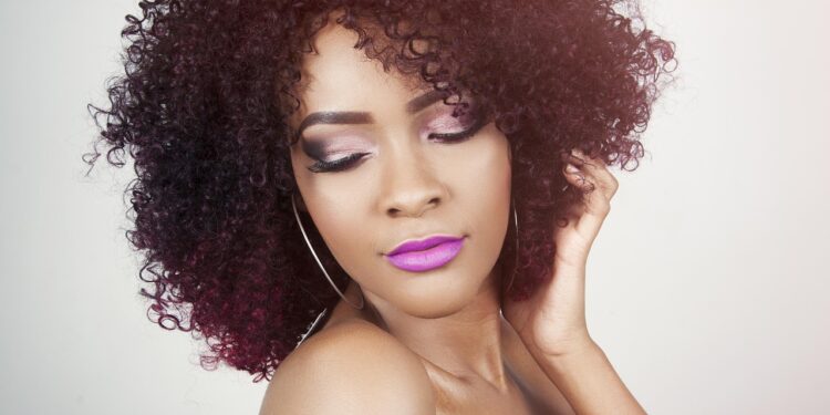 textured curly bob
