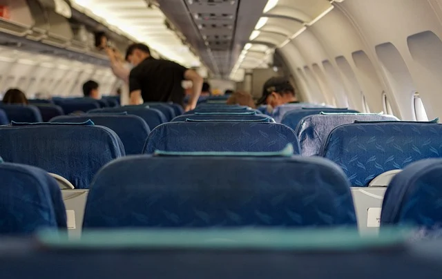 Where is seat 36C on a plane?
