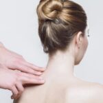 woman wearing elegant down shoulder top