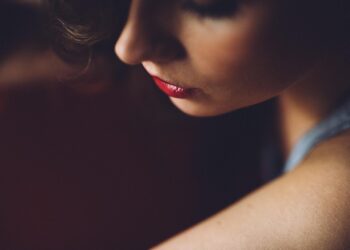 woman sleeping peacefully glowing skin