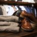 luxury shoes display